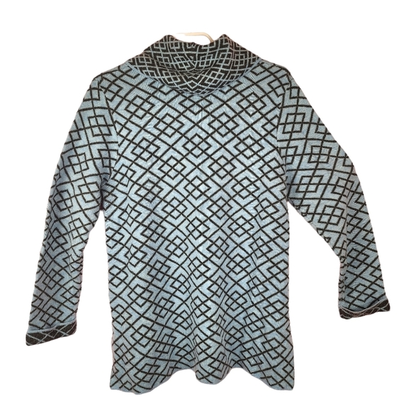 Laura Petites cowl neck turtleneck sweater size L - Picture 2 of 7